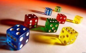 Lightning Dice payout rates displayed for each prediction type on agendadu